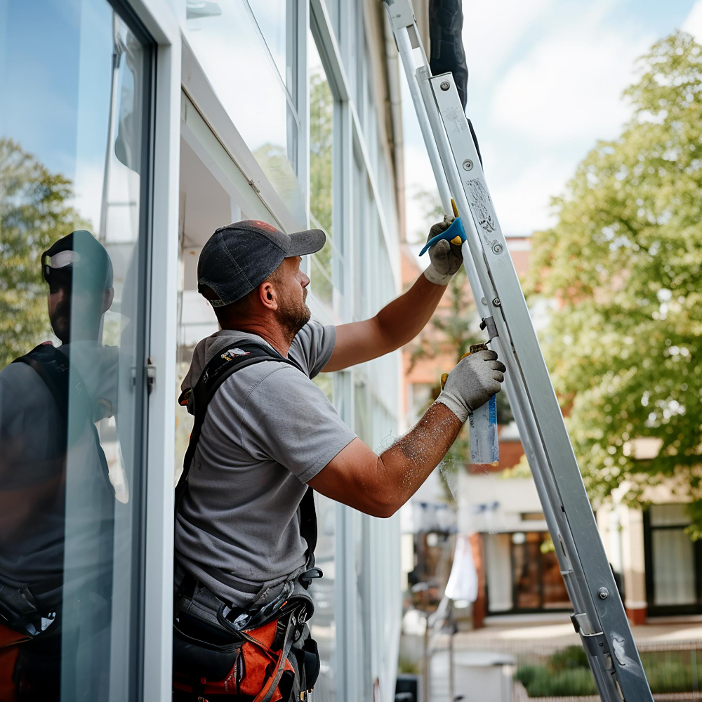 Pose de châssis aluminium en Belgique