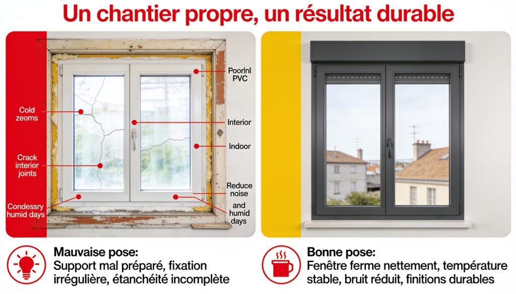 Un chantier propre, un résultat durable