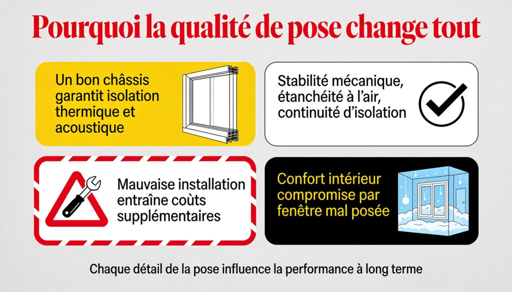 Pourquoi la qualité de pose change tout